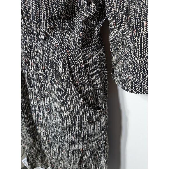 Jolie Jolie Par Petite Mendigote V Neck Long Sleeve Mini Dress Size XS - Picture 3 of 6